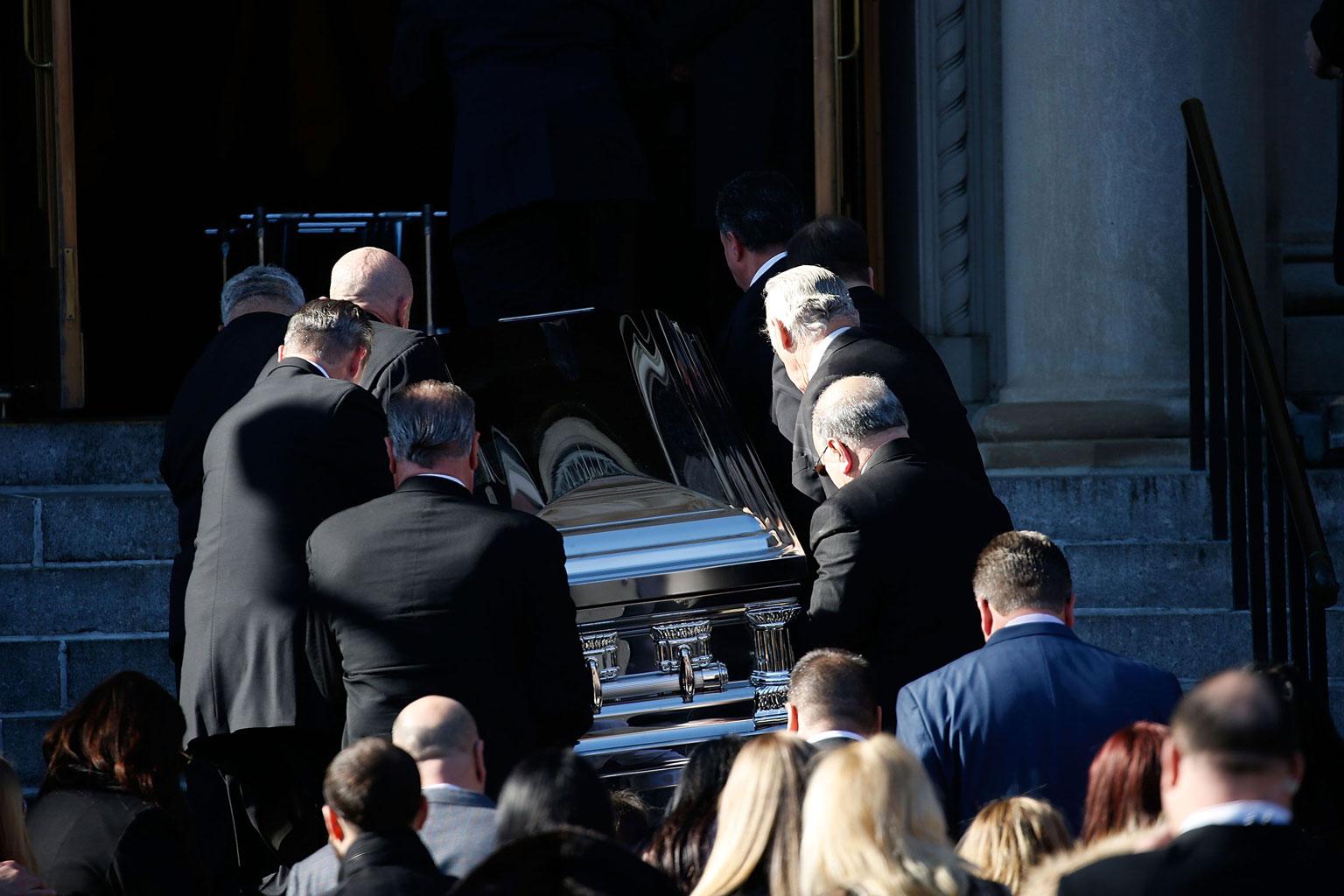 Big Ang Funeral Casket Photos