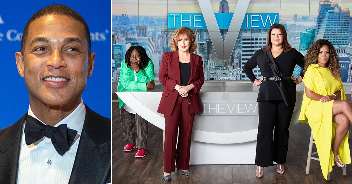 don lemon first male co host the view pp