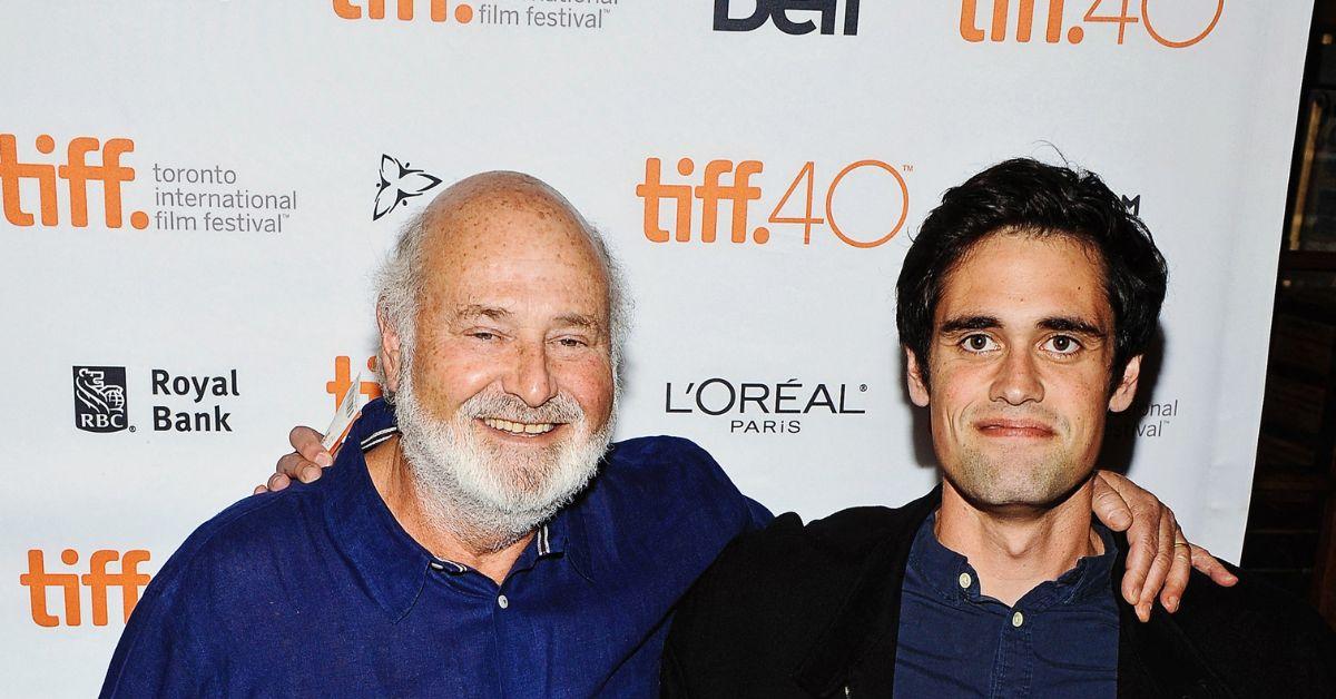 Photo of Rob and Nick Reiner