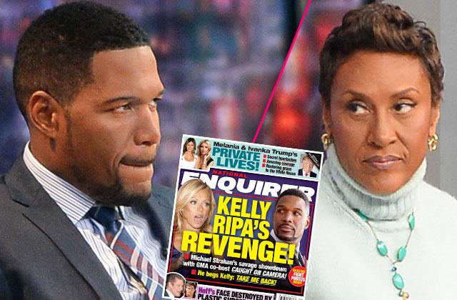 //michael strahan begging kelly ripa return live gma feud