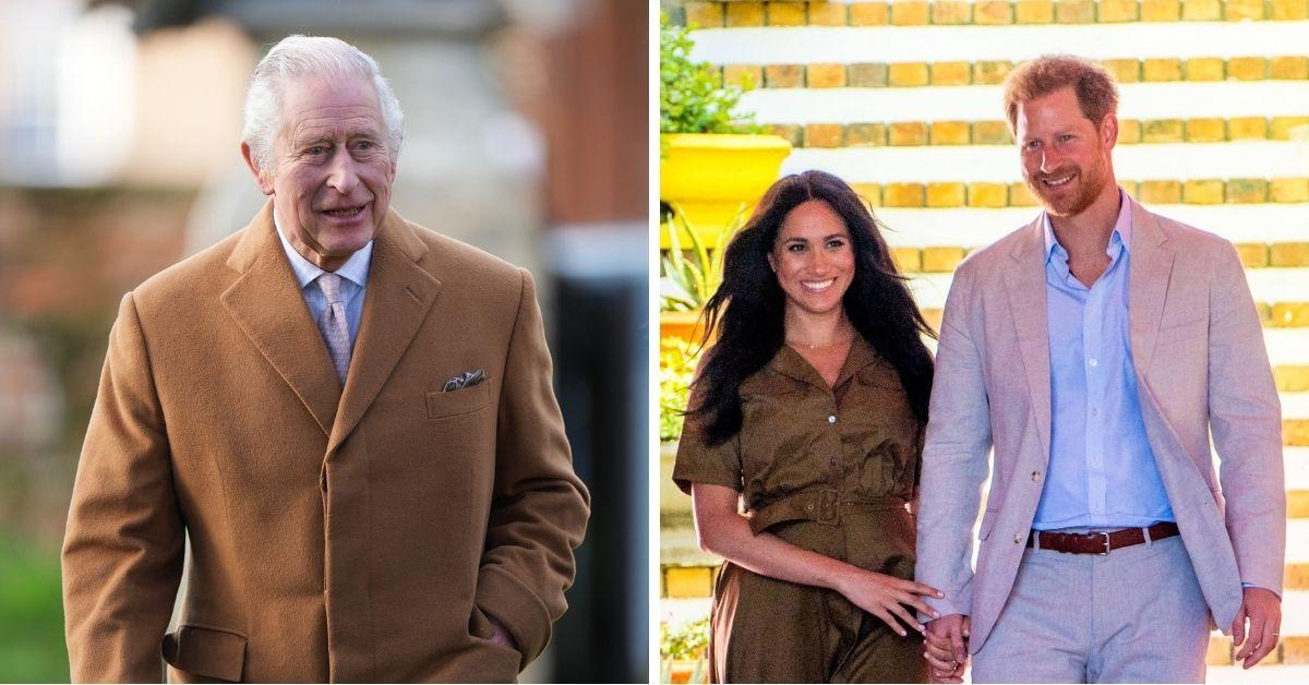 Photo of King Charles, Prince Charles and Meghan Markle