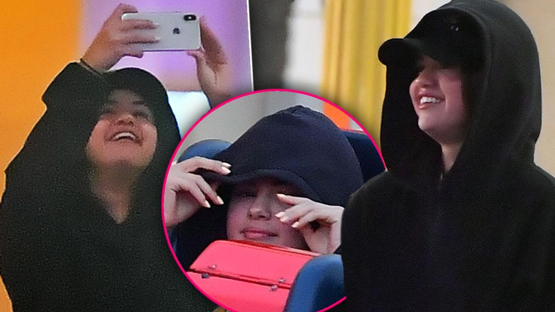 Selena Gomez Skips Met Cuddles With Mystery Man At Disneyland