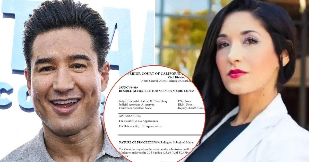 Mario Lopez and Desiree Townsend