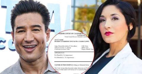 Mario Lopez and Desiree Townsend