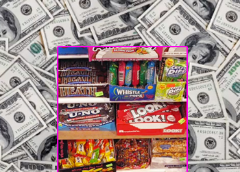 //child steals parents candy