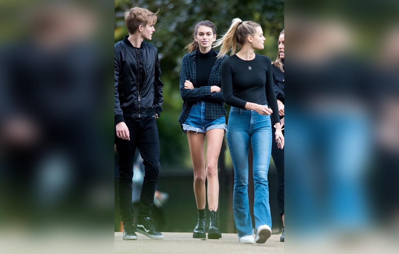 cindy crawford kids Kaia presley gerber anorexic scary skinny