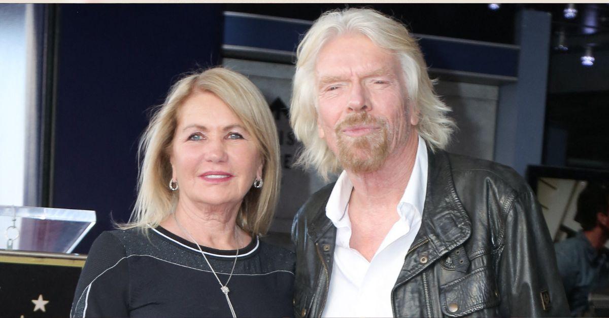 photo of Richard branson and joan templeman