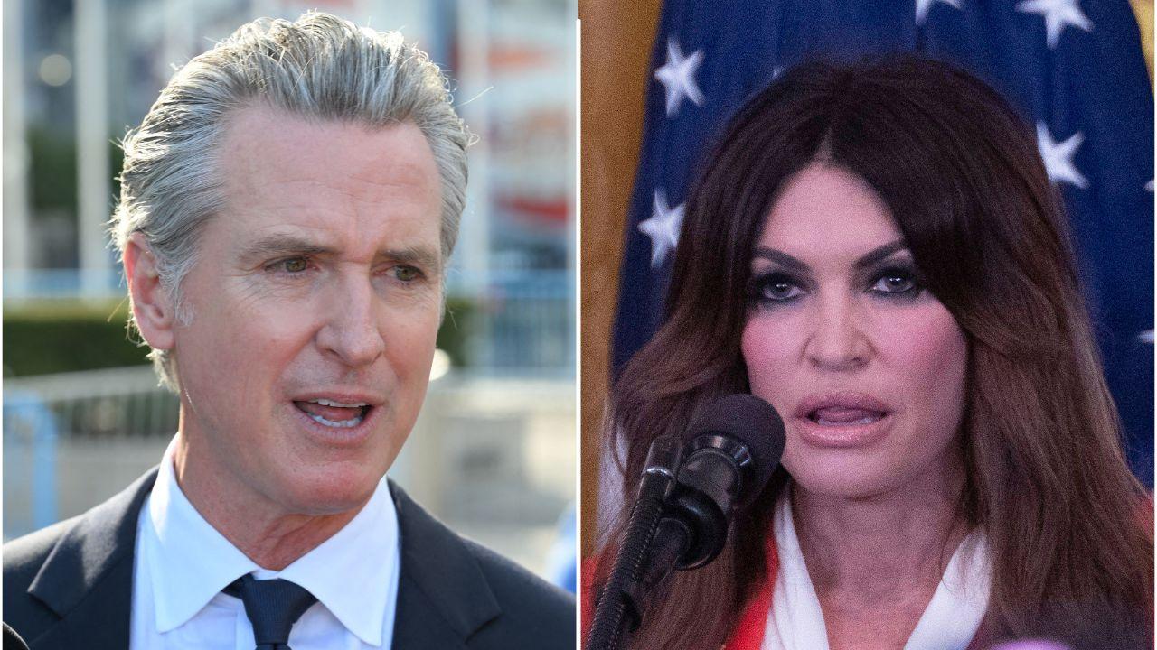 picture of Gavin Newsom and Kimberly Guilfoyle