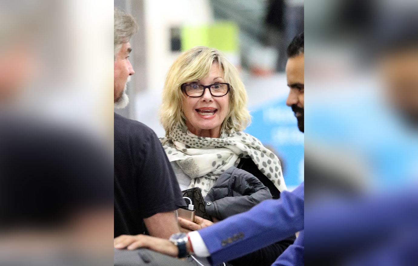 //olivia newton john cancer battle first photo