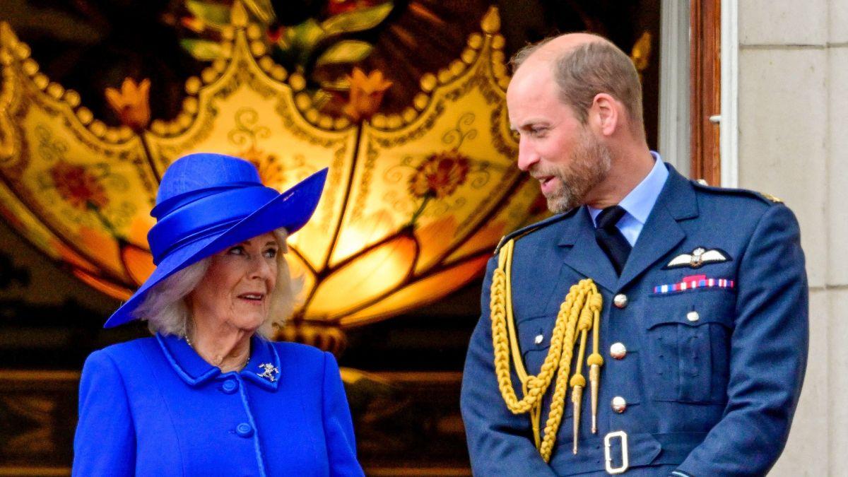 Photo of Prince William and Queen Camilla