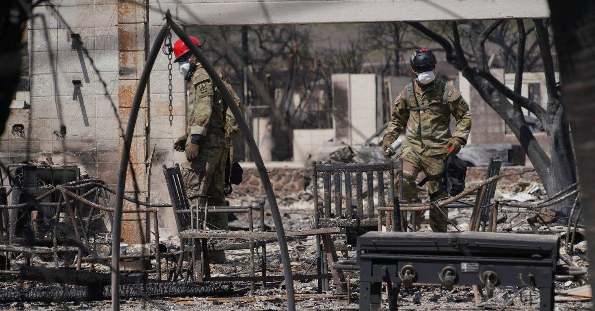 Maui Wildfires: Lahaina Struck by 'Near-riot' as 100 People Clash With Cops