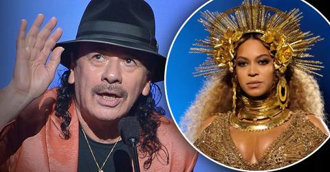 //carlos santana beyonce diss not a singer pp