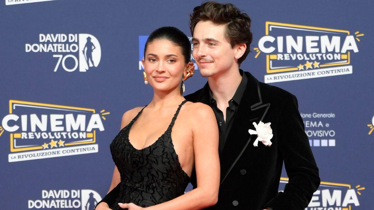 Photo of Kylie Jenner and Timothée Chalamet