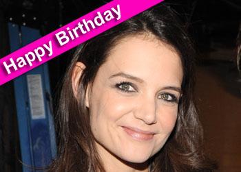 //katie holmes birthday getty