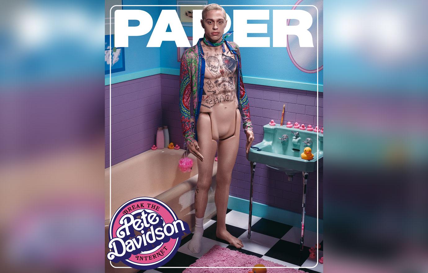 Pete Davidson Poses Naked For Paper Magazine Cover: See Photos