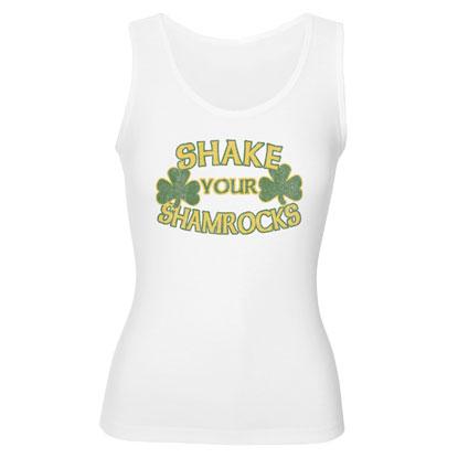 //shake your shamrocks tank