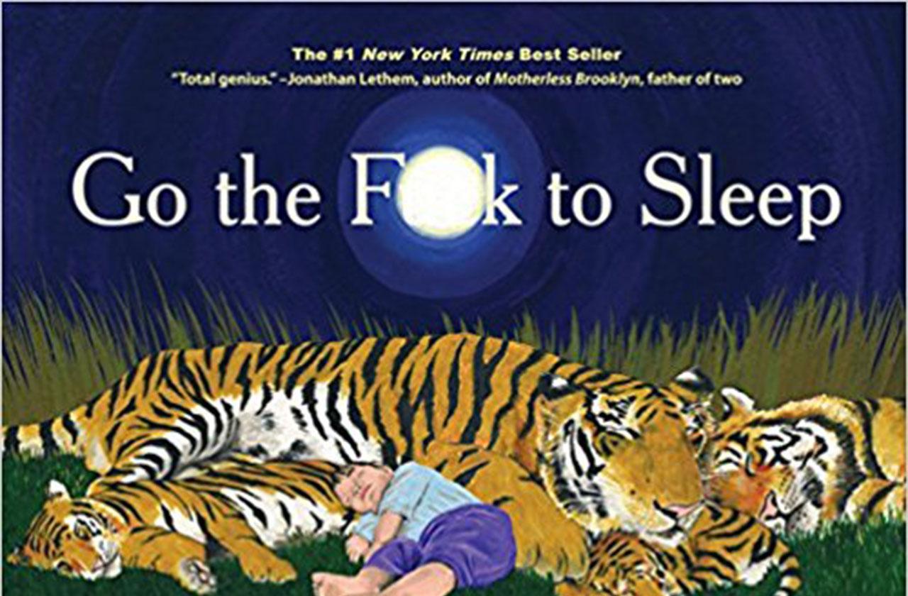 go the f k to sleep hardcover picture book