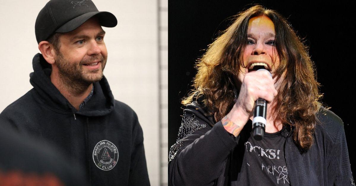 Jack Osbourne accompanied his father during a visit to Robert the Doll for an episode of 'Ozzy & Jack's World Detour.'