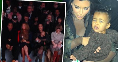 North West Interrupts Kanye West’s Fashion Show