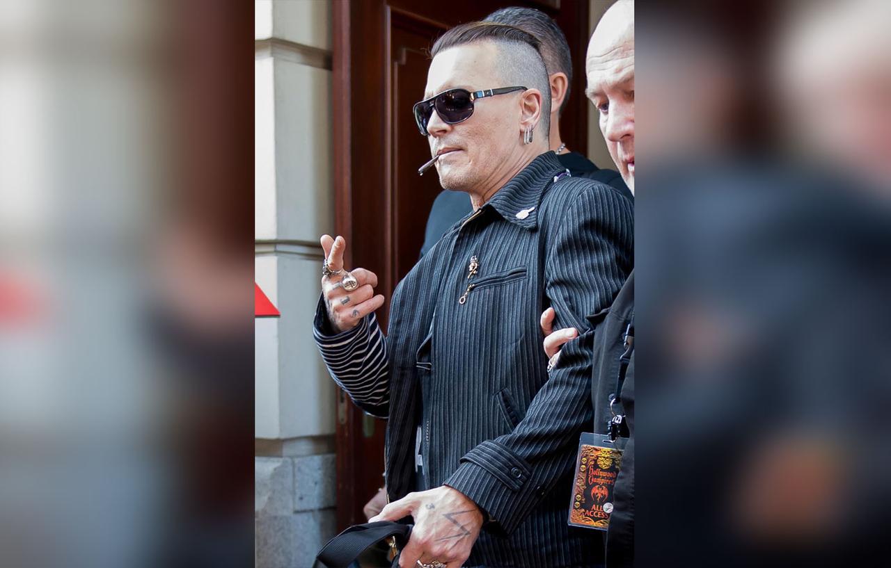 Johnny Depp Sports Shaved Head, Extreme Weight Loss In New Photos
