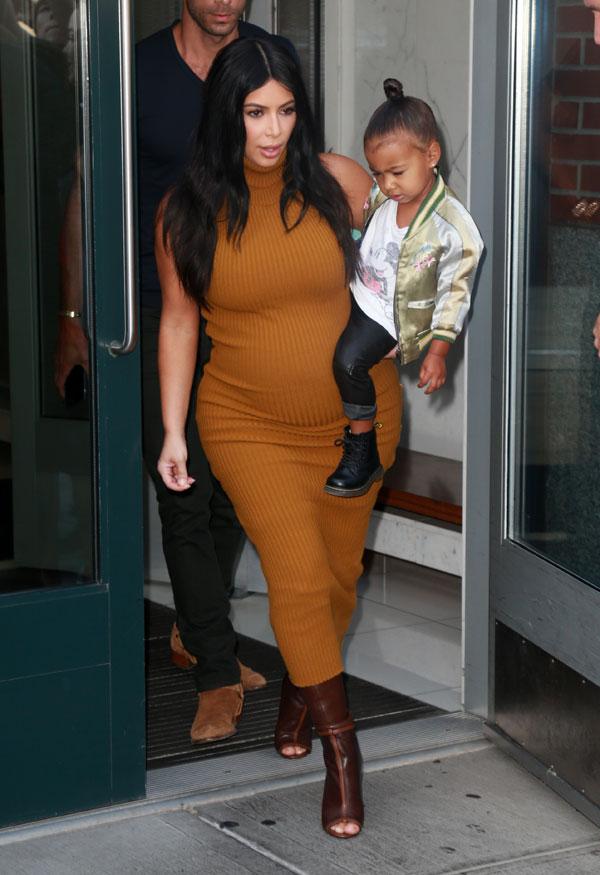 Kim Kardashian North West Curly Hair Kanye West Natural