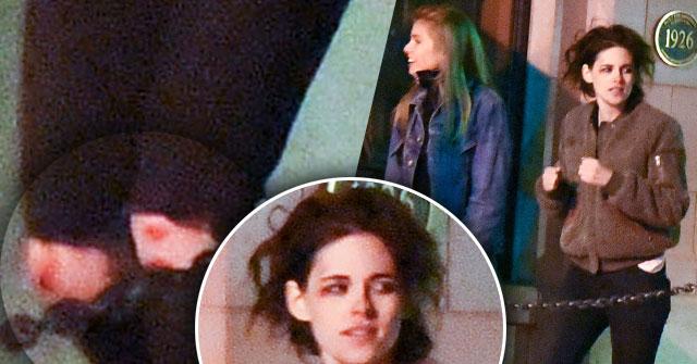 Kristen Stewart Knee Bruises Stella Maxwell
