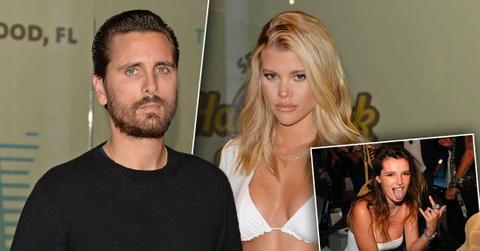 Scott Disick Parties With Sofia Richie, Ex Bella Thorne, & Khloe