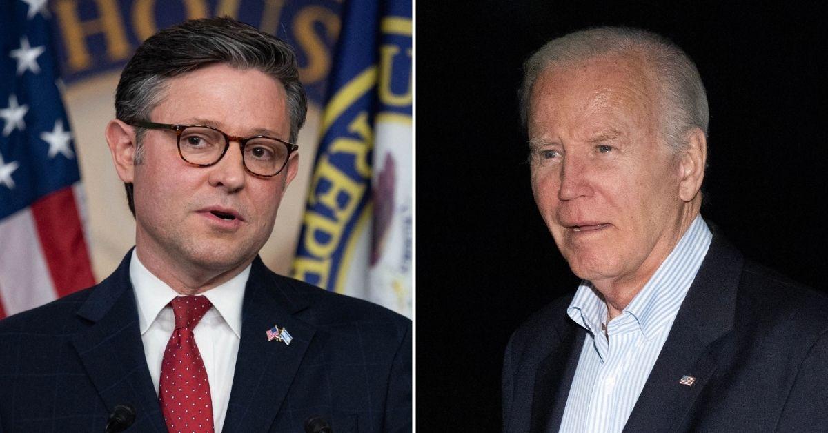 Speaker Mike Johnson Slams President Biden Over 'Dangerous' Border Policy