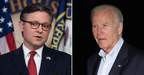 mike johnson president joe biden dangerous border policy