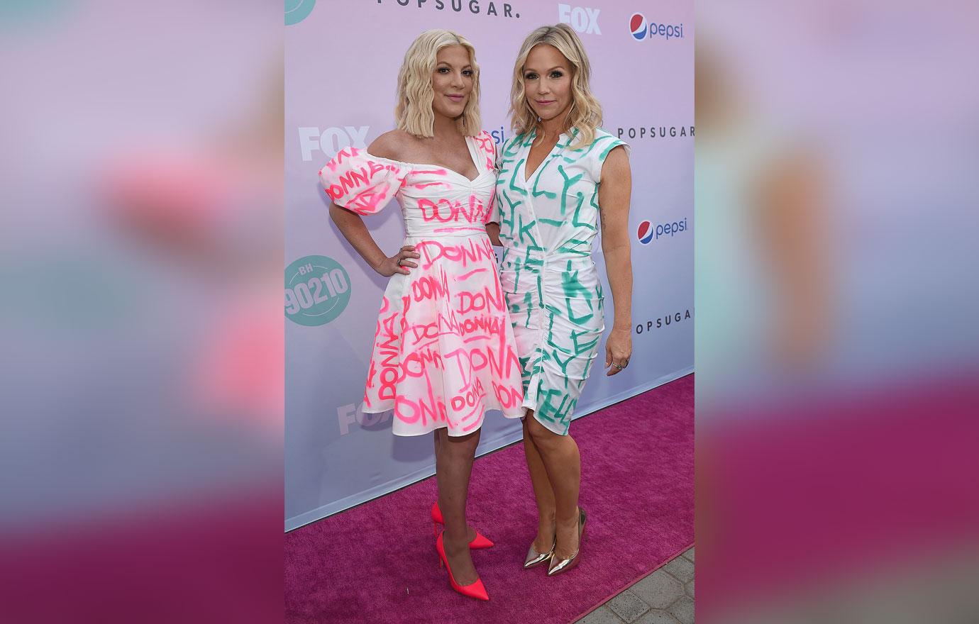 Tori Spelling Hits Red Carpet With Jennie Garth Amid Money Woes