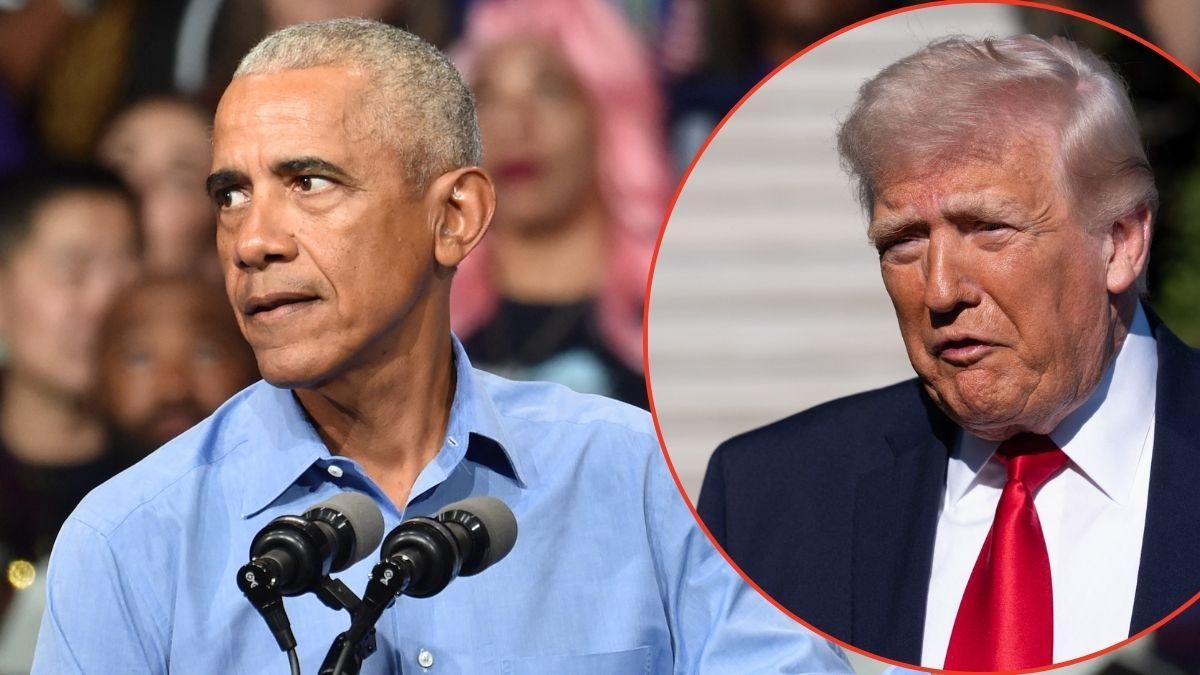 Photo of Barack Obama, Donald Trump