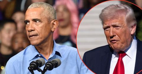 Photo of Barack Obama, Donald Trump