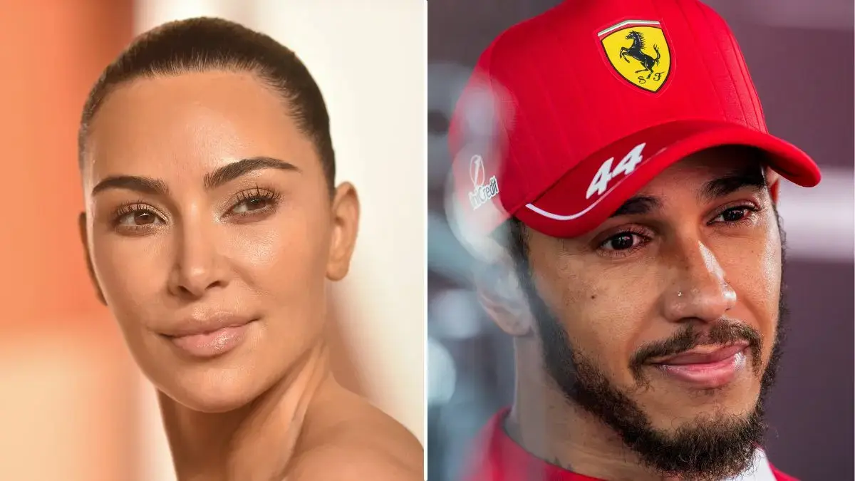 Photo of Kim Kardashian, Lewis Hamilton 