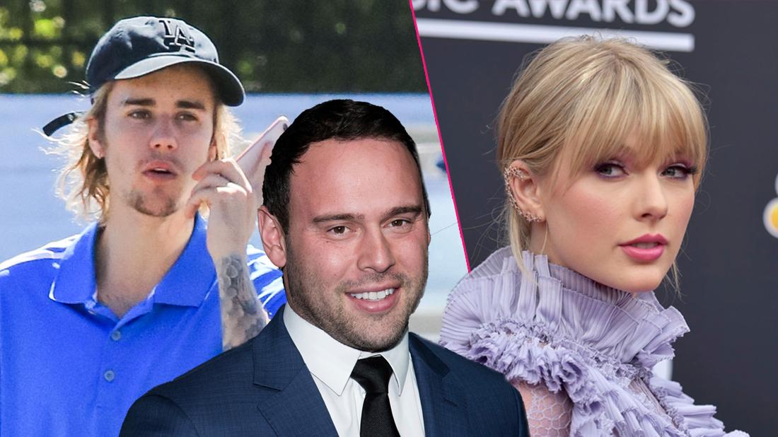 Justin Bieber Supports Scooter Braun In Taylor Swift Feud