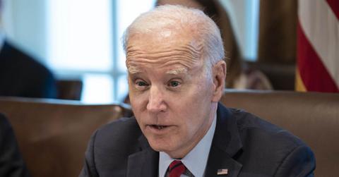 Joe Biden Confuses Salvation Army Member For Secret Service During Border Visit