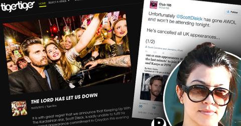 Kourtney Kardashian Orders Scott Disick