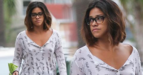 //gina rodriguez jane virgin no bra no makeup golden globes