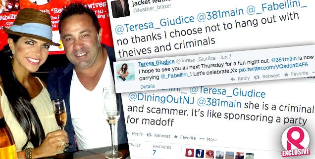 //teresa giudice fabellini wine twitter haters criminal party wide