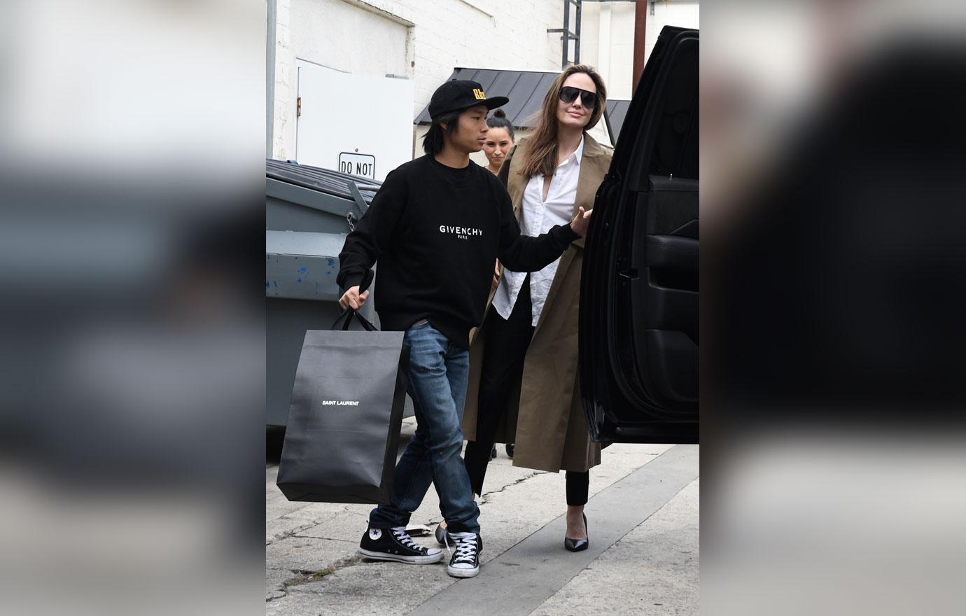 //angelina jolie pax shop after brad returns to jennifer anistons side