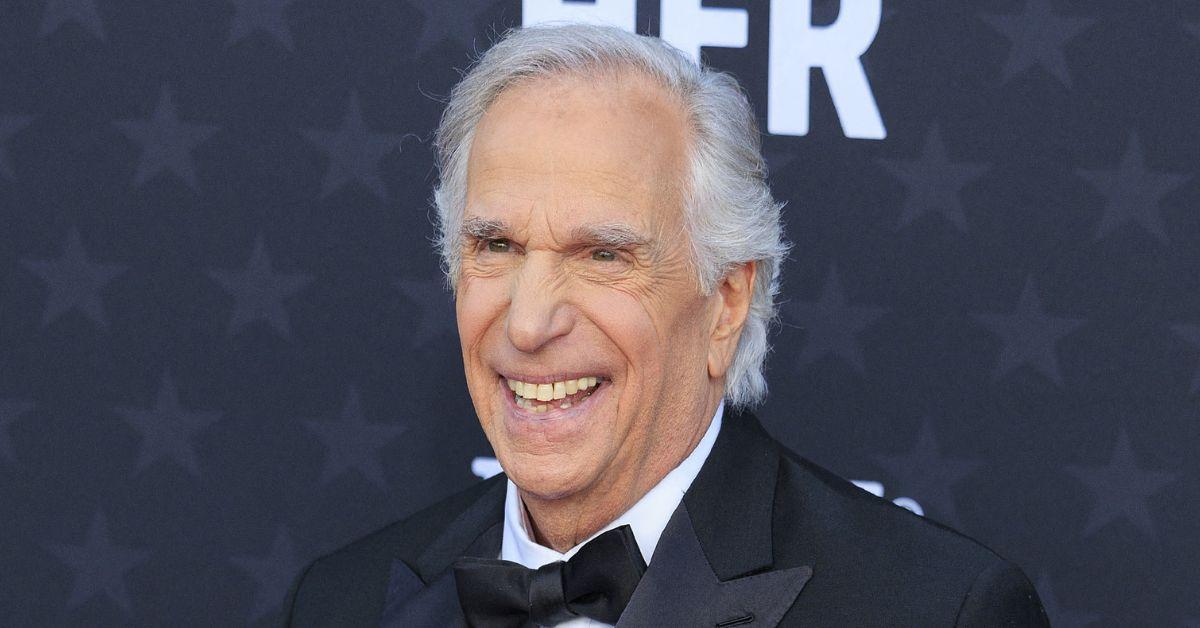 watch henry winkler bust up door blocking lunatic bodycheck legend