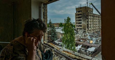 russian drone academy destroy ukraine blow up training center kamikaze