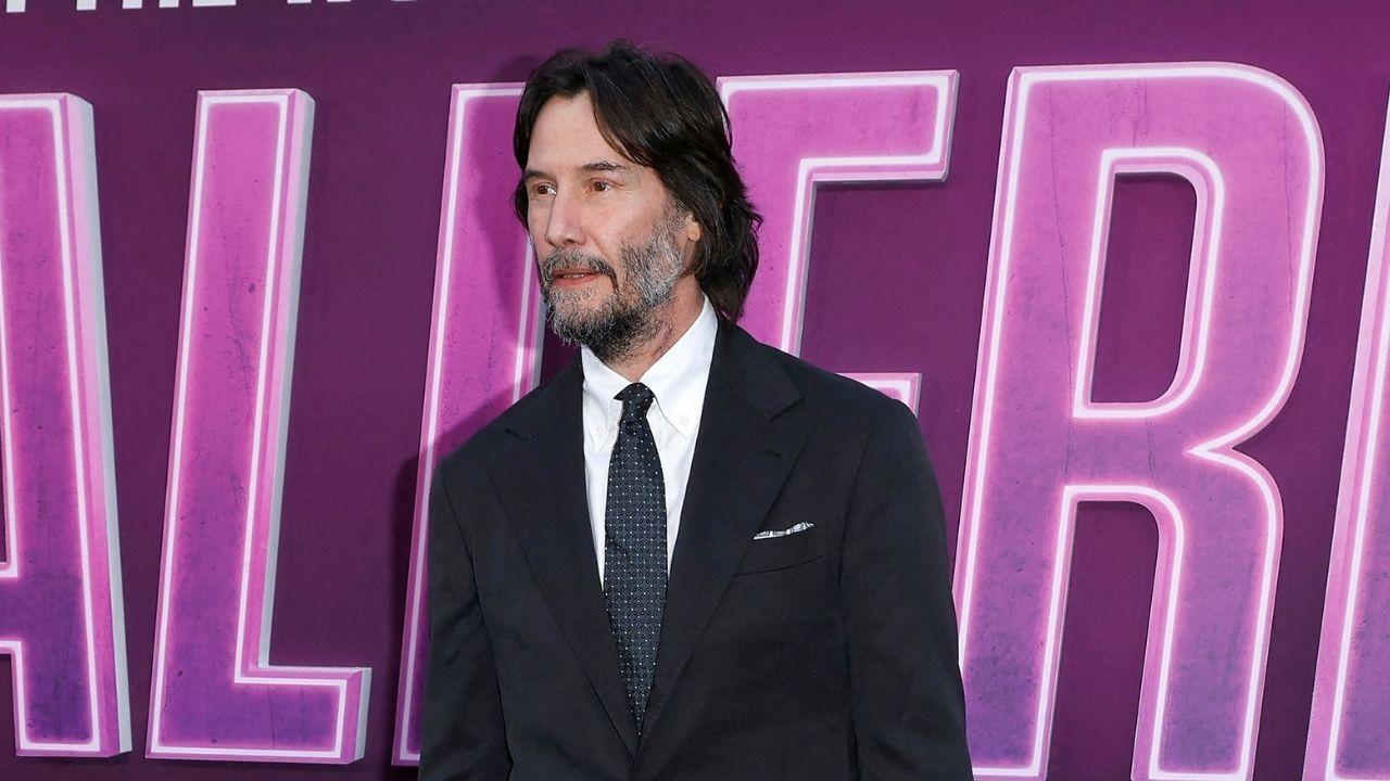 Keanu Reeves called Alexandra Grant his 'honey' in a 2023 interview.