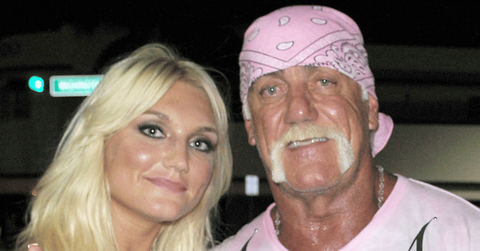 Photo of Brooke and Hulk Hogan.