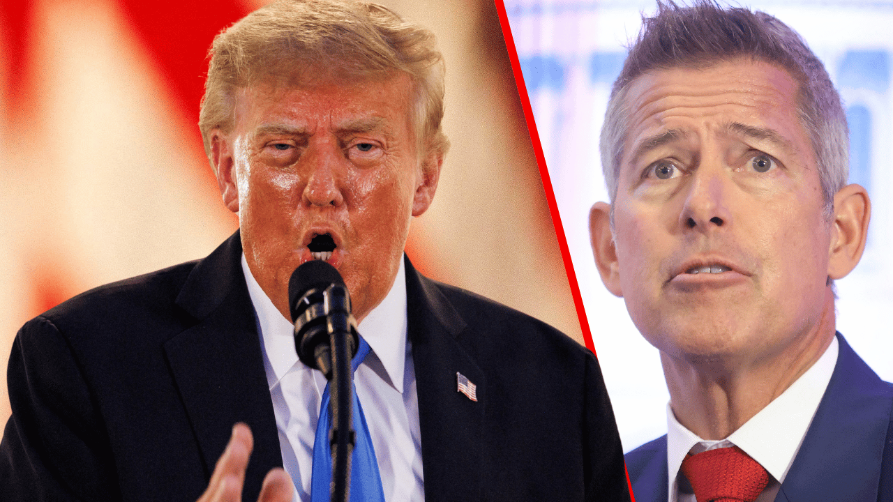Photo of Donald Trump, Sean Duffy