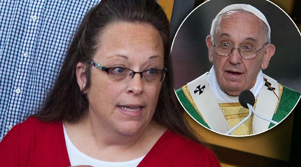 Kim Davis Pope Francis Meeting