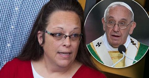 Kim Davis Pope Francis Meeting