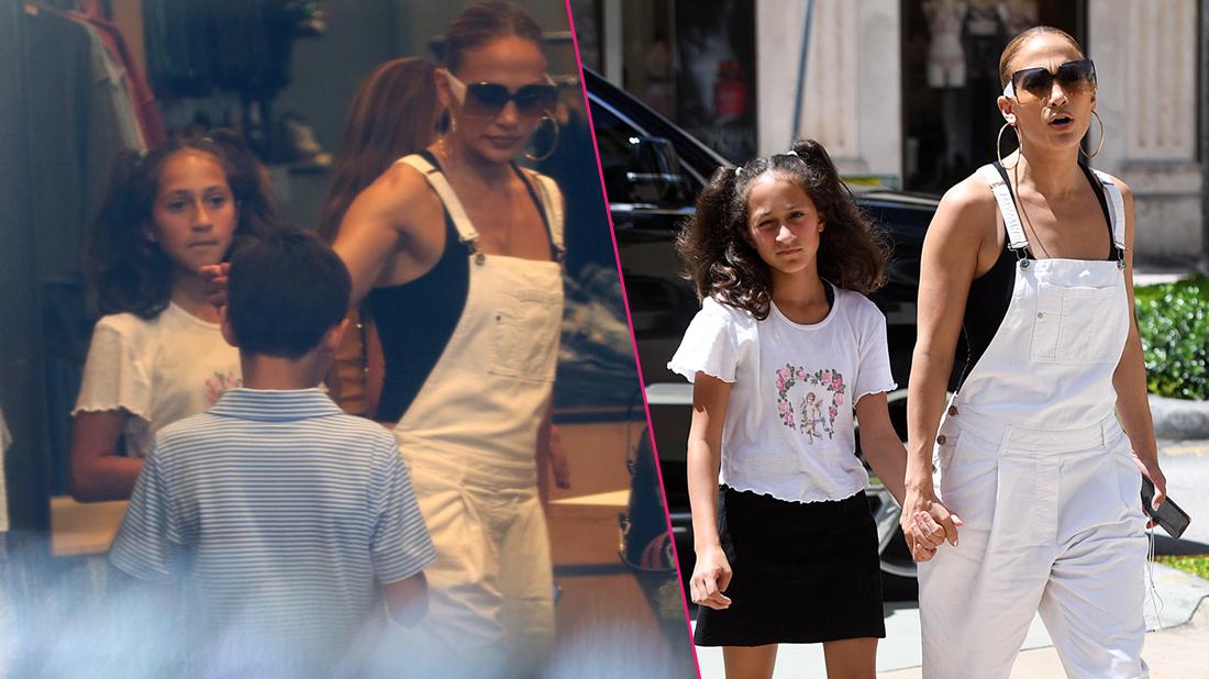 Jennifer Lopez Takes Max & Emme to the HOME Premiere