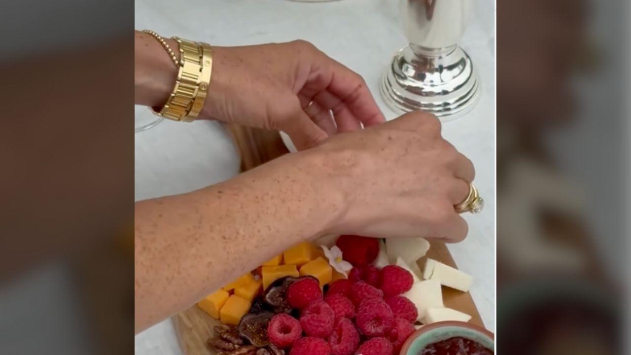 photo of Meghan Markle charcuterie board