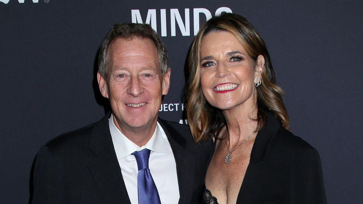 Photo of Savannah Guthrie, Michael Feldman