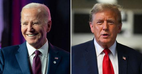 joe biden mocks donald trump truth social stock plummets percent